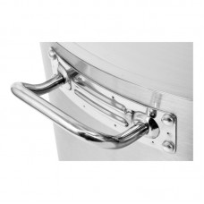 Oala inalta din inox cu capac 15.4 L..